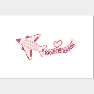 Scandinavian flight attendant | Kabinpersonal | Norwegian cabin crew Posters and Art